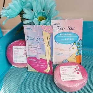 Bath Spa Set (Bubble Bars, Face Mask, Foot Soak)